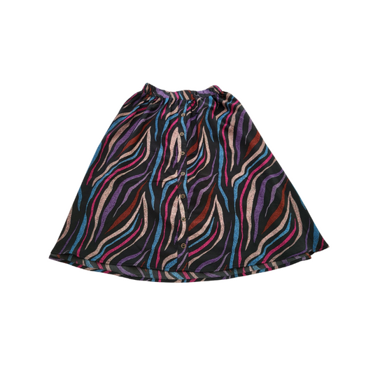 Jupe 3/4 lignée multicolor - B.NOSY
