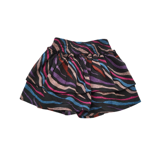Jupe courte lignée multicolor - B.NOSY