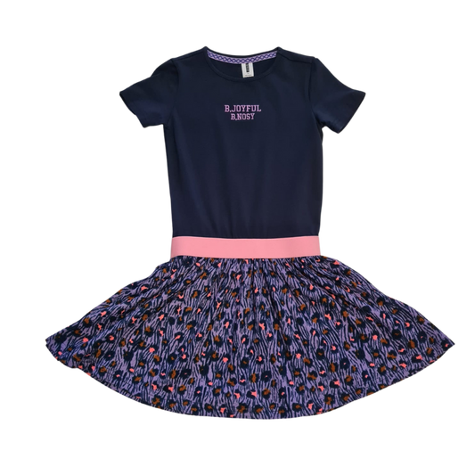 Robe à manches courtes bleue - B.NOSY